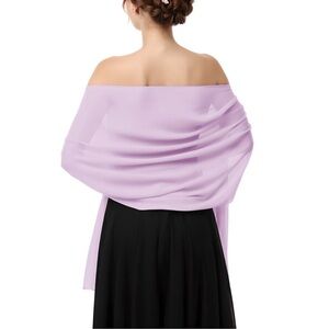 Shawl Wraps For Women Lavender 79"x26" new